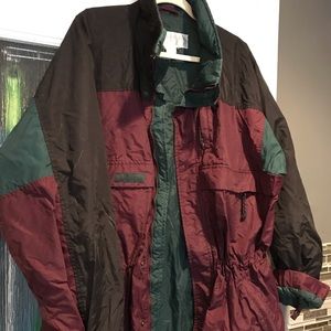 Women’s ski colorblock jacket Size Large